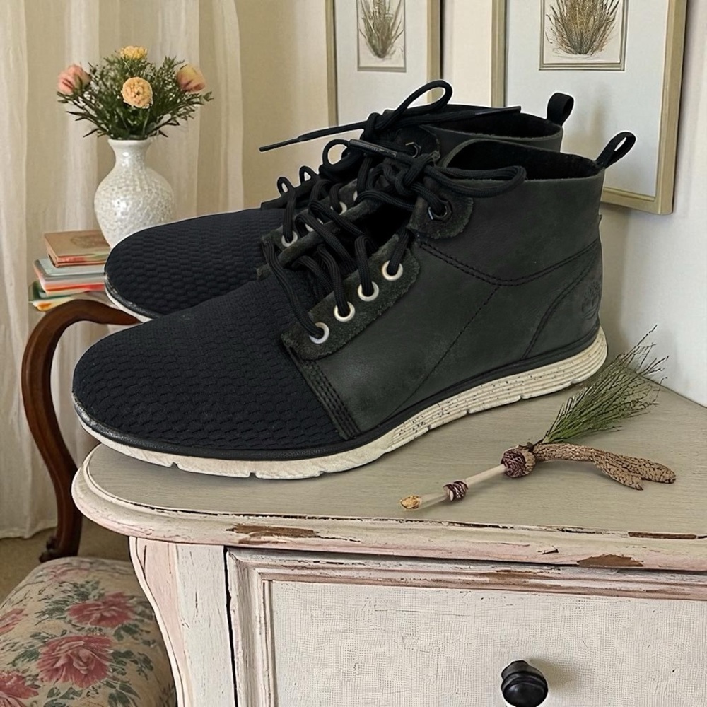 Timberland Black Killington Urban Explorer Rugged Lace Up Chukka Boots Size 6.5